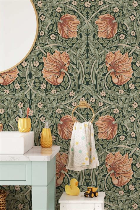 From 65. . William morris wallpaper peel and stick